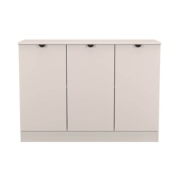 Norway 3 Door Sideboard in Kashmir (Ready Assembled) Cream Kashmir