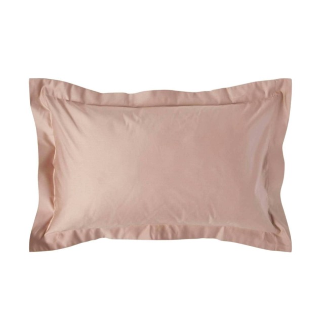 Homescapes Moonlight Beige Egyptian Cotton Oxford Pillowcase 1000 TC - Standard Size