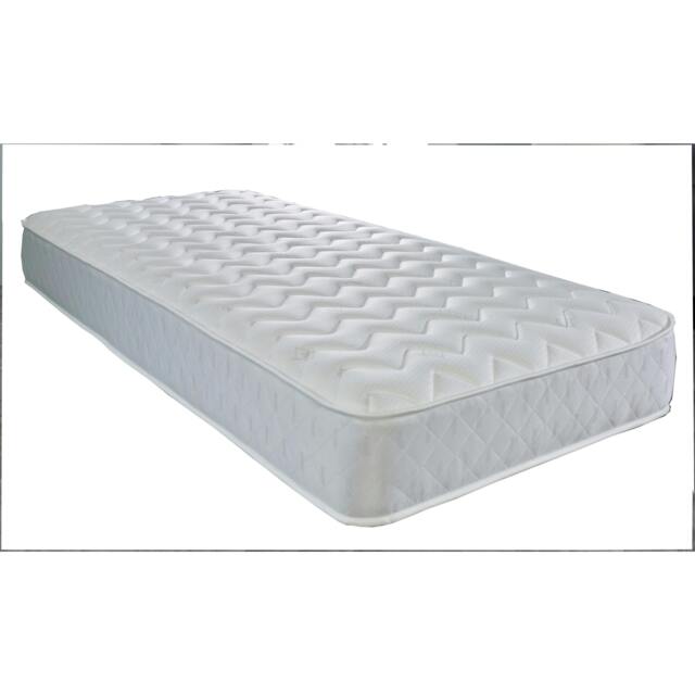 Astral Hybrid Mattress - Soft Feel Cool Touch Quilted Sleep Surface White Small Double
