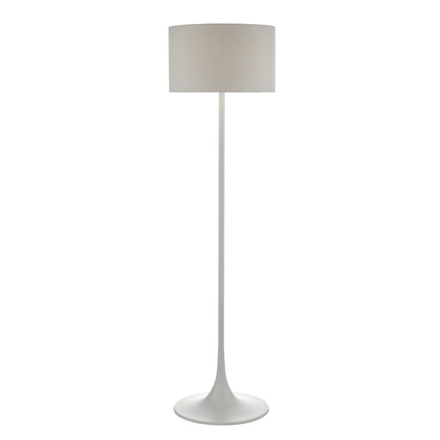 Funchal Floor Lamp Matt Grey With Shade