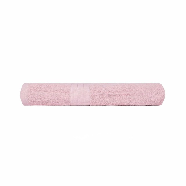 OHS Luxury Soft 100% Cotton 500GSM Bathroom Bath Towel, 70x115cm - Blush Pink