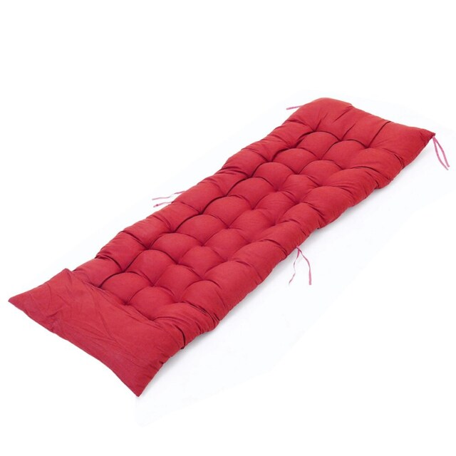 Living and Home Sun Lounger Cushion Chair Sofa Cushion, Red