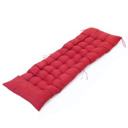 Living and Home Sun Lounger Cushion Chair Sofa Cushion, Red