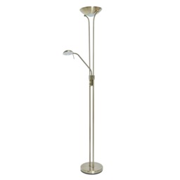 BHS Mother and Child LED Floor Lamp Bronze Antique Brass 1
