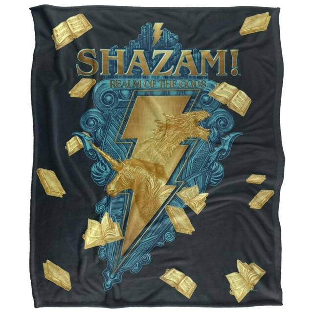 Shazam Realm Of The Gods Blanket - Multicoloured - One Size