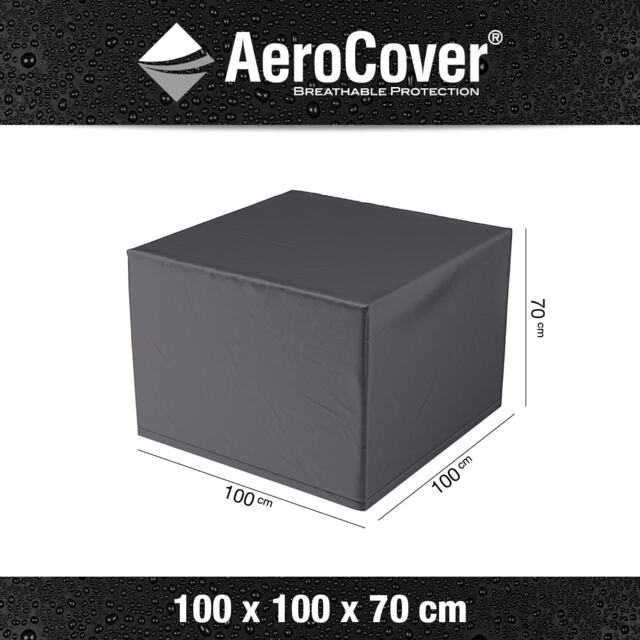Platinum AeroCover Waterproof and Breathable Ripstop Polyester Patio Chair Cover W100 x D100 x H70 cm