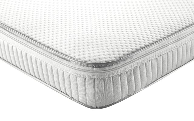 Relyon Classic Sprung Cot Bed Mattress - 60cm x 120cm White Cot Bed 1