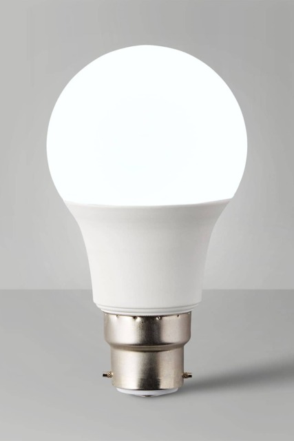 ValueLights B22 Pack of 5 6W Standard Cool White Bulbs
