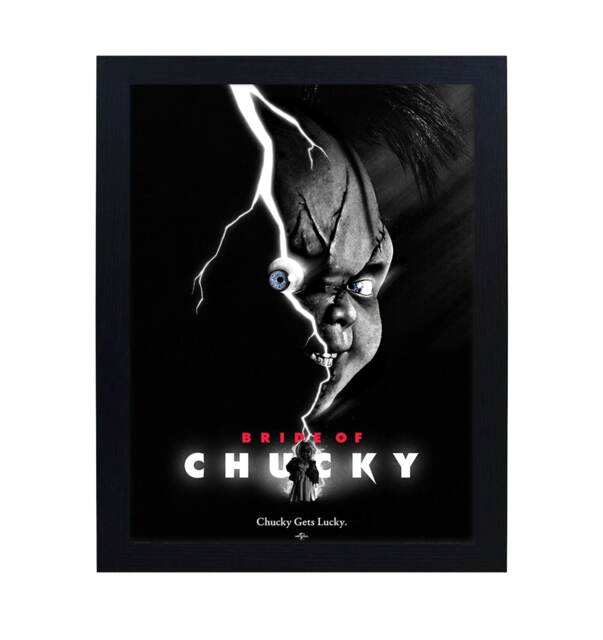 Chucky Bride of Chucky 30 x 40cm Framed Collector Print