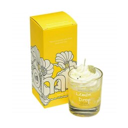 Bomb Cosmetics Piped Scented Candle Lemon Drop