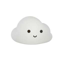 BHS Glow Kid's LED Cloud Colour Changing Wall Light, White White White 1