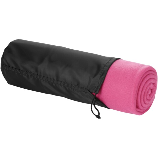 Bullet Huggy Blanket And Pouch - Magenta - 150 x 120 cm