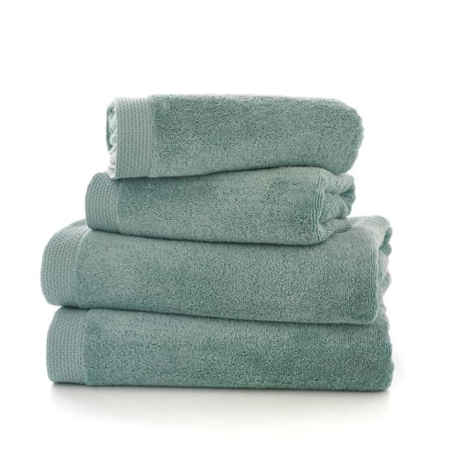 Egyptian Cotton Spa Quality Absorbent Soft & Premium Comfort Bathroom Towels Green Green