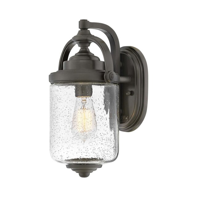 Hinkley Willoughby Outdoor Wall Lantern Oil Rubbed Bronze, IP44