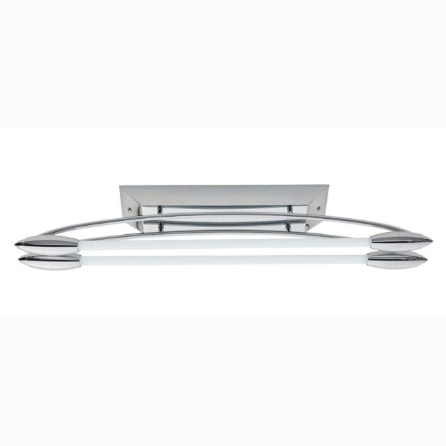 Harper LED Linear Batten Polished Chrome Cool White Light, 1664 Lumens
