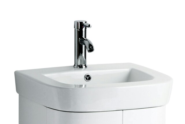 Seattle White Ceramic Basin 50X45X19Cm