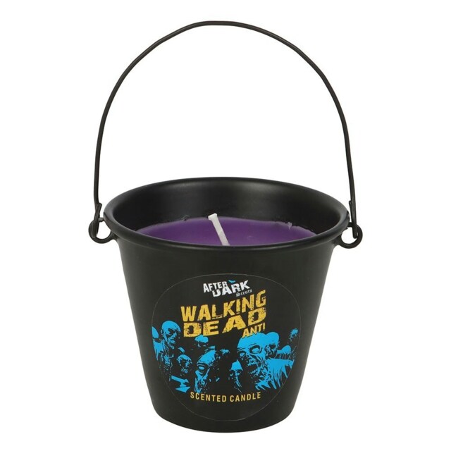 Something Different Walking Dead Anti Bucket Scented Candle - Black/Blue - One Size