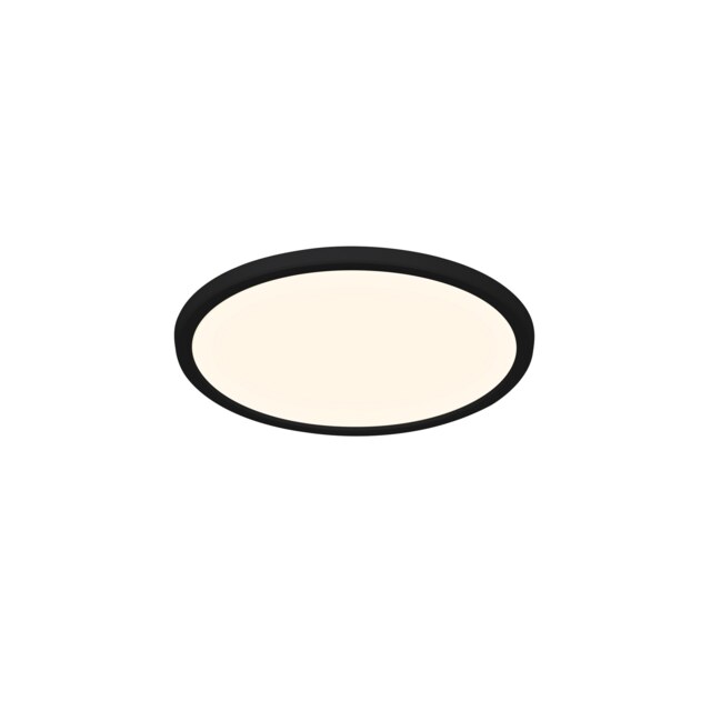 Nordlux Ojasmart Indoor Ceiling Light Black Plastic Intergrated LED Smart - Mains Powered, IP20
