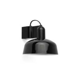 Tatawin Dome Wall Lamp Black, Gloss Black 1x E27