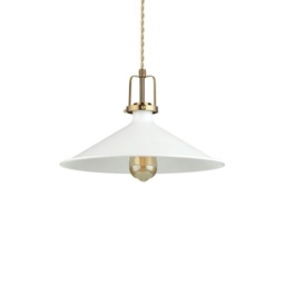 Eris-4 Indoor Dome Ceiling Pendant Lamp 1 Light White, E27