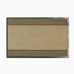JVL Miracle Barrier Doormat 60x90cm, Beige
