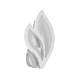 LED Indoor White Wall Light Creative Leaf-Shaped Wall Lam