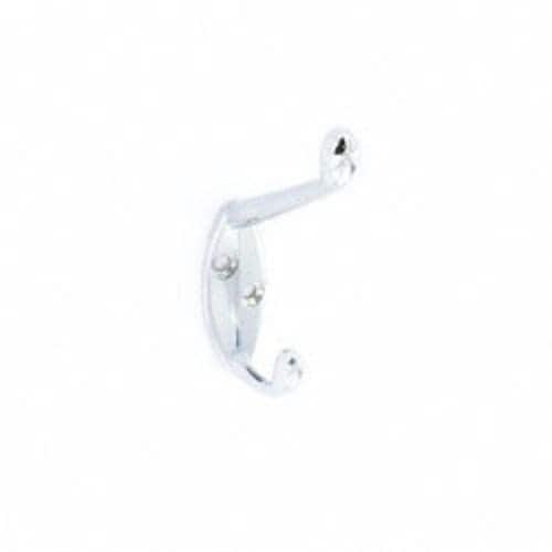 Securit Hat & Coat Hook - Chrome - 105mm