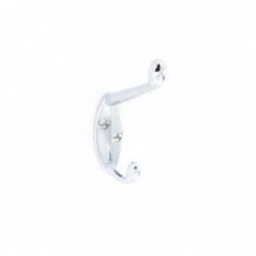 Securit Hat & Coat Hook - Chrome - 105mm