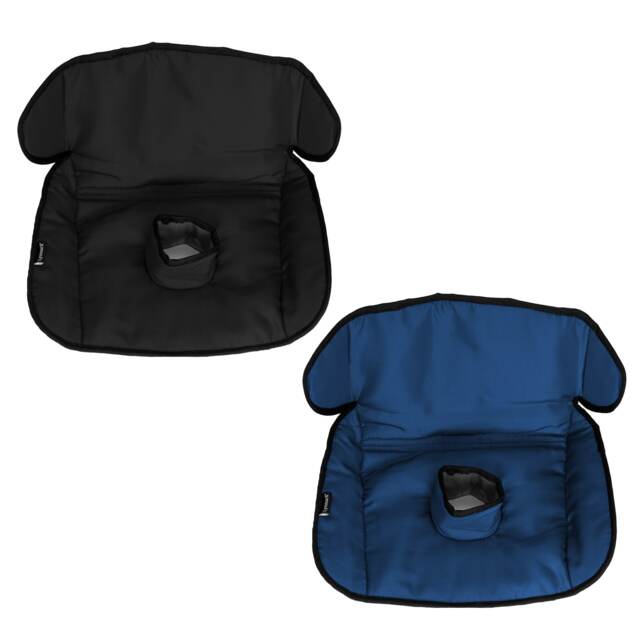 Lynmark Potty Training Car Seat Protector Cover with Middle Buckle Hole Black Navy Universal 2