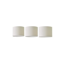 ValueLights Torbery 3 Pack Cream Pendant Ceiling Shades and Diffusers