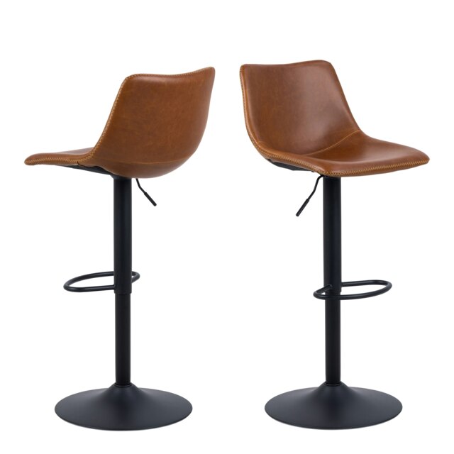 I_Oregon Bar Stool in Brown One Supplied