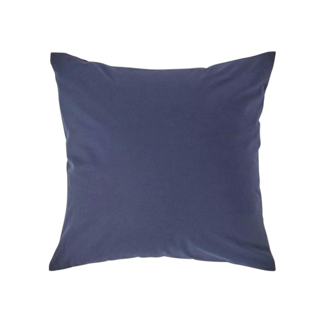 Homescapes Navy Blue European Size Egyptian Cotton Pillowcase 200 TC - 40 x 40 cm
