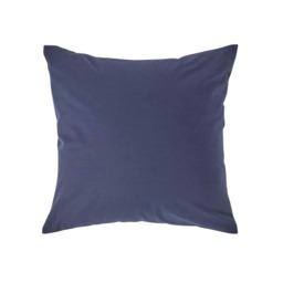 Homescapes Navy Blue European Size Egyptian Cotton Pillowcase 200 TC - 40 x 40 cm