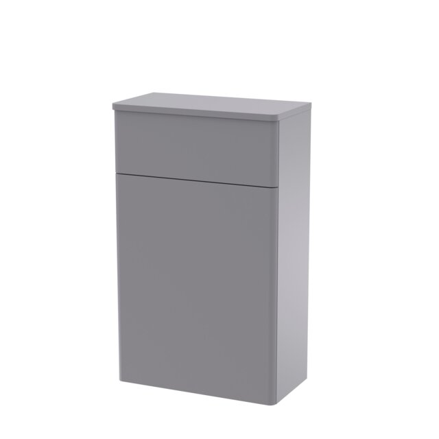 Balterley Classic Traditional Bathroom Floor Standing Concealed Cistern WC Toilet Unit Grey Satin Grey 1