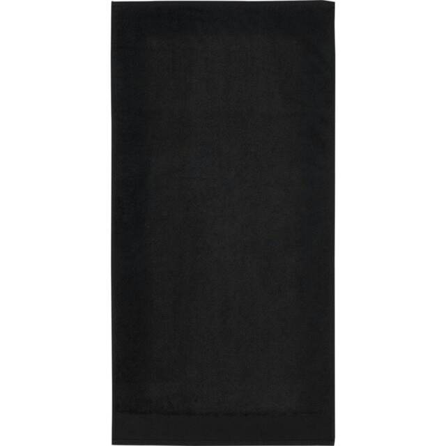 Seasons Nora Bath Towel - Solid Black - One Size