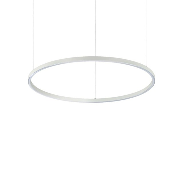Oracle Slim 70cm Non Dim 4000K Round Integrated Pendant Light White, 35W
