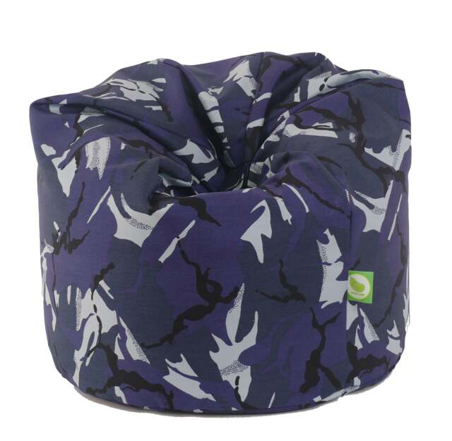 Bean Lazy Blue Urban Camo Bean Bag Large Size