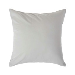 Homescapes Silver Grey European Size Egyptian Cotton Pillowcase 200 TC - 40 x 40 cm