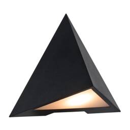 Nordlux Konit Outdoor Wall Light Black Plastic Solar GU10 Sensor Weatherproof - Mains Powered, IP44
