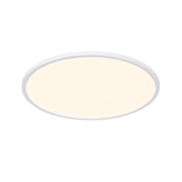 Nordlux Oja Indoor Ceiling Light White Plastic Intergrated LED 25,000hrs - Mains Powered, IP54