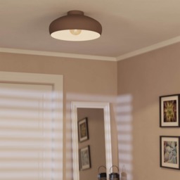 EGLO Mogano Steel Mocha-coloured Ceiling Light