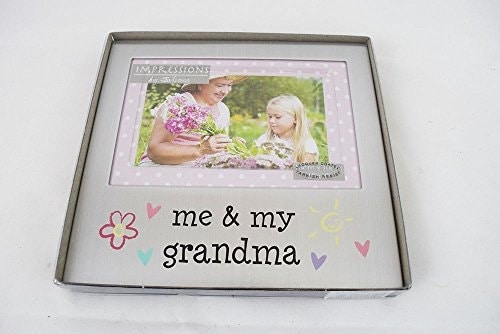 "Me & My Grandma 6"" x 4"" Aluminium Frame - FA519GM"