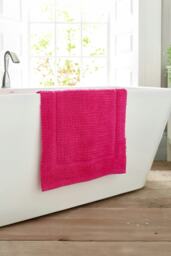 Quik Dri 1500gsm Bath Mat 50x80cm – Everday Absorbent Bathroom Mat Pink Fuschia 50 x 80cm