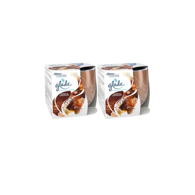 Glade Honey and Chocolate Scented Candle 120g Brown Honey and Chocolate One Size 2