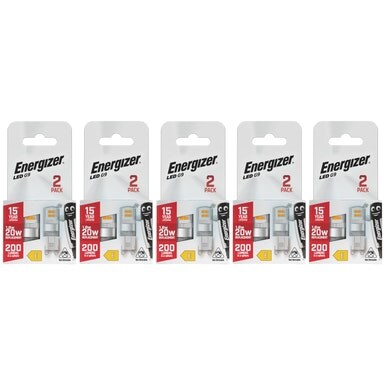 Energizer LED G9 200lm 1.8W 6500K (Daylight) Light Bulb - Pack of 10