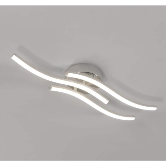 LED Ceiling Light 18W Modern Led Light 3 LED Curved Strips