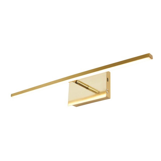 BHS Dougie Rechargeable Picture Wall Light Yellow Brass 1