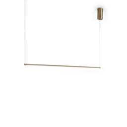 Essence Bar Pendant Ceiling Light Brass 1x LED 2250lm 3000K