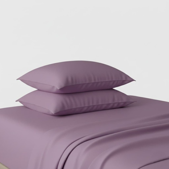 Flannelette Pillowcases Soft Brushed Pillow Covers Warmth And Comfort Purple Lilac