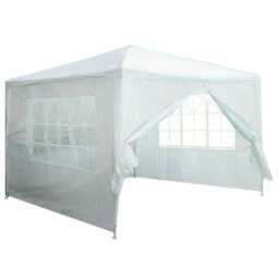 Neo 3X3M White Event Gazebo Canopy Marquee Tent